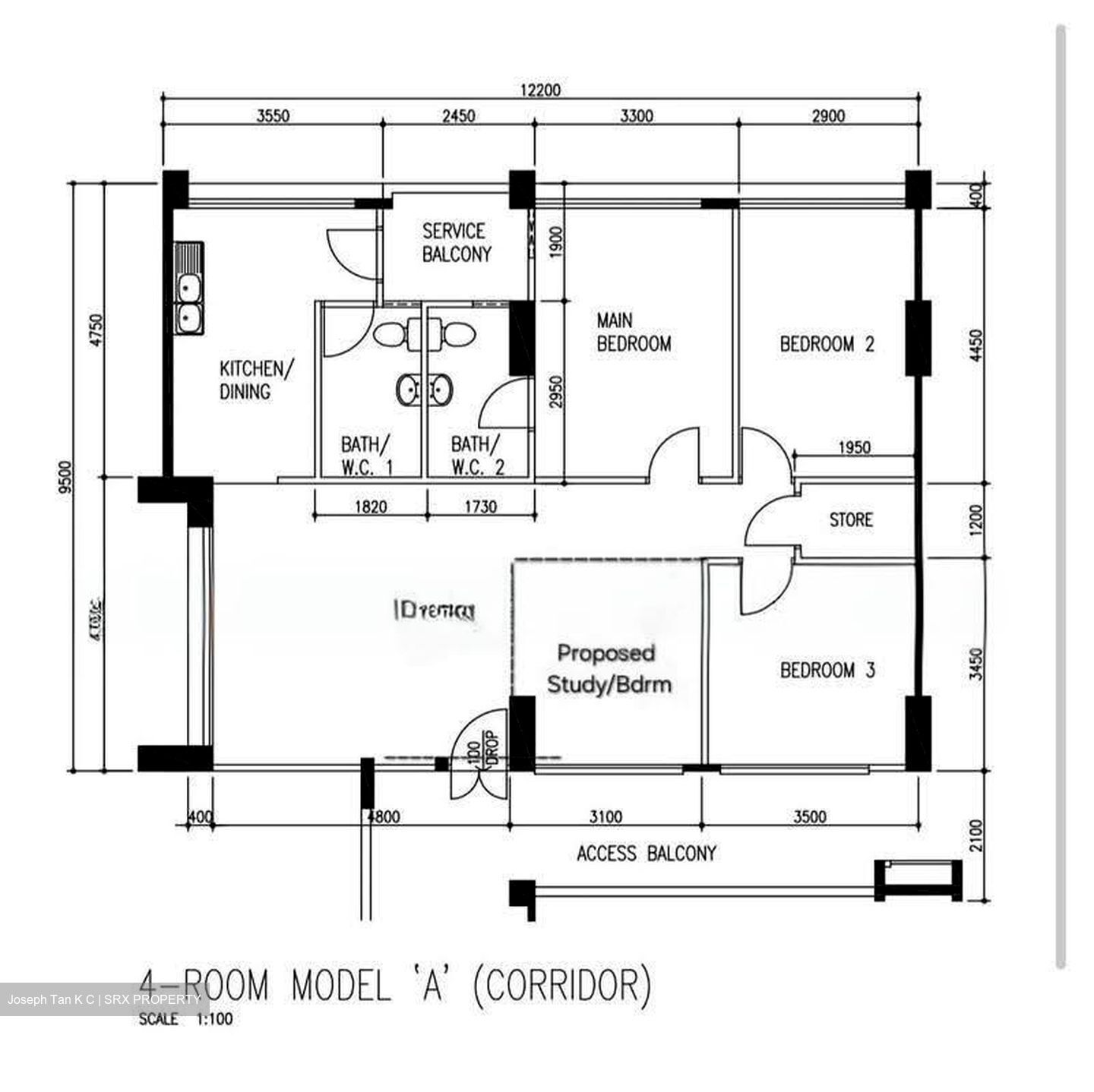 Blk 792 Choa Chu Kang North 6 (Choa Chu Kang), HDB 4 Rooms #614280181